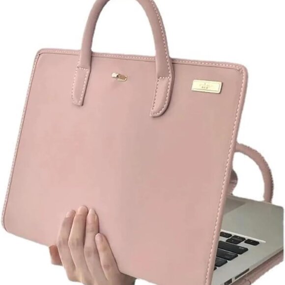 Stylish Water-Repellent Laptop Bag - Unisex 13, 14 & 16 Inch Carrying Case - Picture 1 of 7